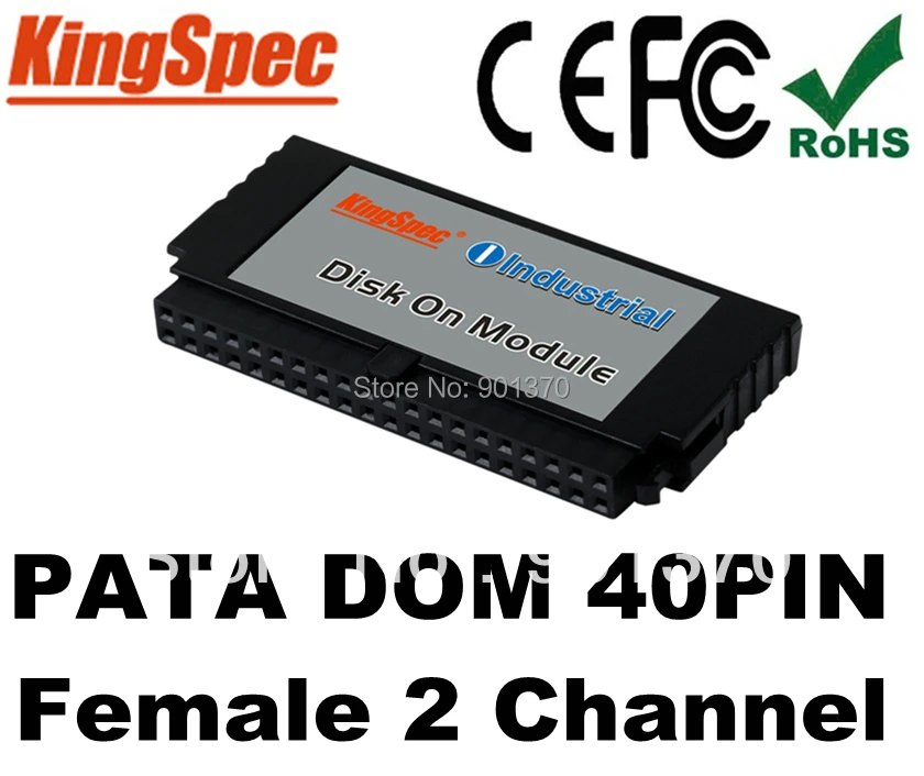 Промышленный 40PIN PATA IDE DOM Disk Female Vertical Socket On Module 4GB 8GB 16GB 32GB 64GB для Windows series Бесплатный
