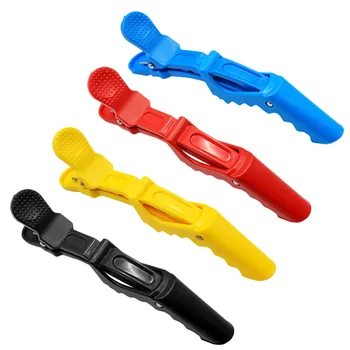 

Long Strong Croc Hair Clips Grip/ Hairdressing Sectioning Clip Cutting Clamps Hair Styling Tools Accessories 6Pcs