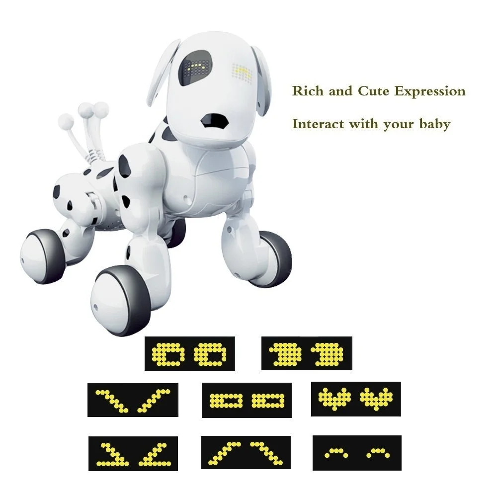 Remote Control Smart Dog Singing and Dancing Robot Dog Electronic Intelligent Pet Education Toy for Kids Birthday Gifts Remote Control Smart Dog Singing and Dancing Robot Dog Electronic Intelligent Pet Education Toy for Kids Birthday Gifts