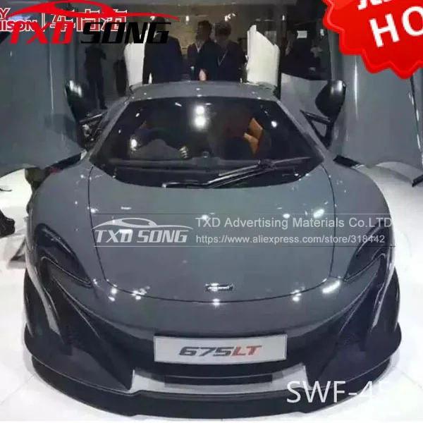 

3 Layers Premium High Glossy Cement Gray Vinyl Film Super Shiny Glossy Vinyl Film Car Wrapping Foil 1.52*30m/Roll