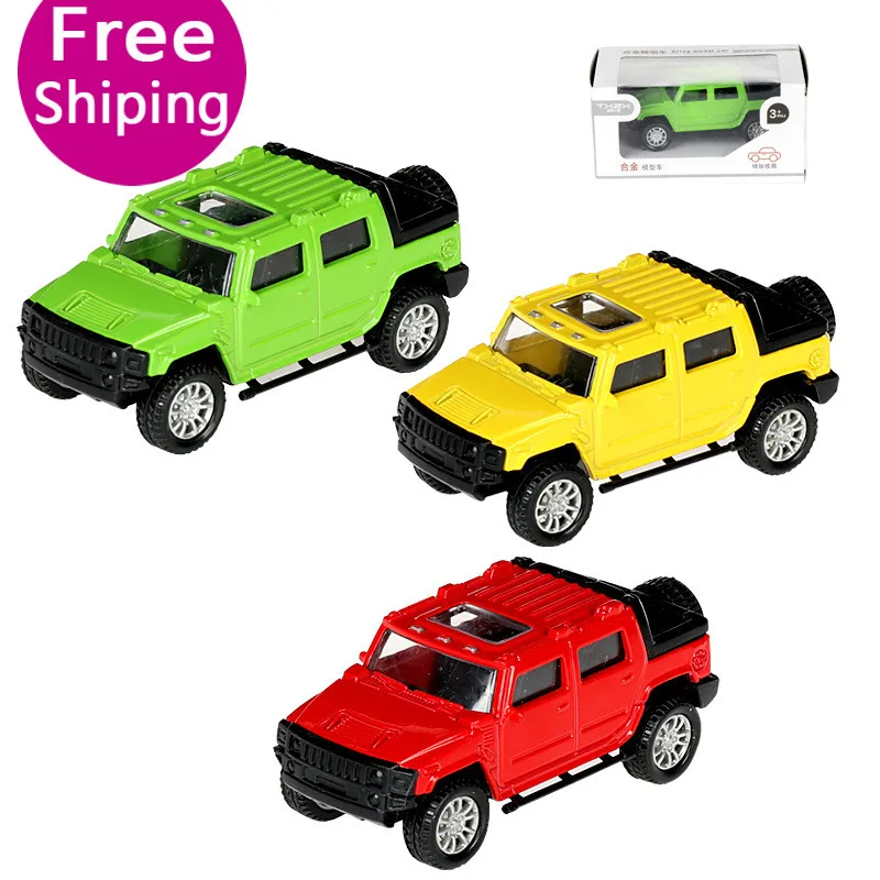

1:43 Alloy Return Hummer Model Toy Drop-Resistant Hot-Selling Children's Christmas Toy Arrangements