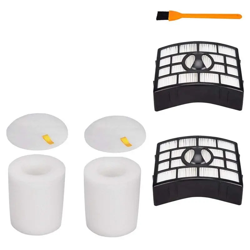 

2Pcs For Replacement Shark Nv650 Filter, Compatible Shark Rotator Powered Lift-Away Nv650 Replacement Parts And Cleaning Brush