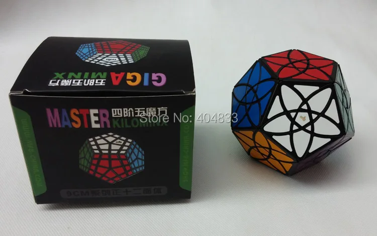 MF8 Bauhinia Dodecahedron Stickered черный куб Twsit Головоломка Развивающие игрушки идея подарка Прямая поставка