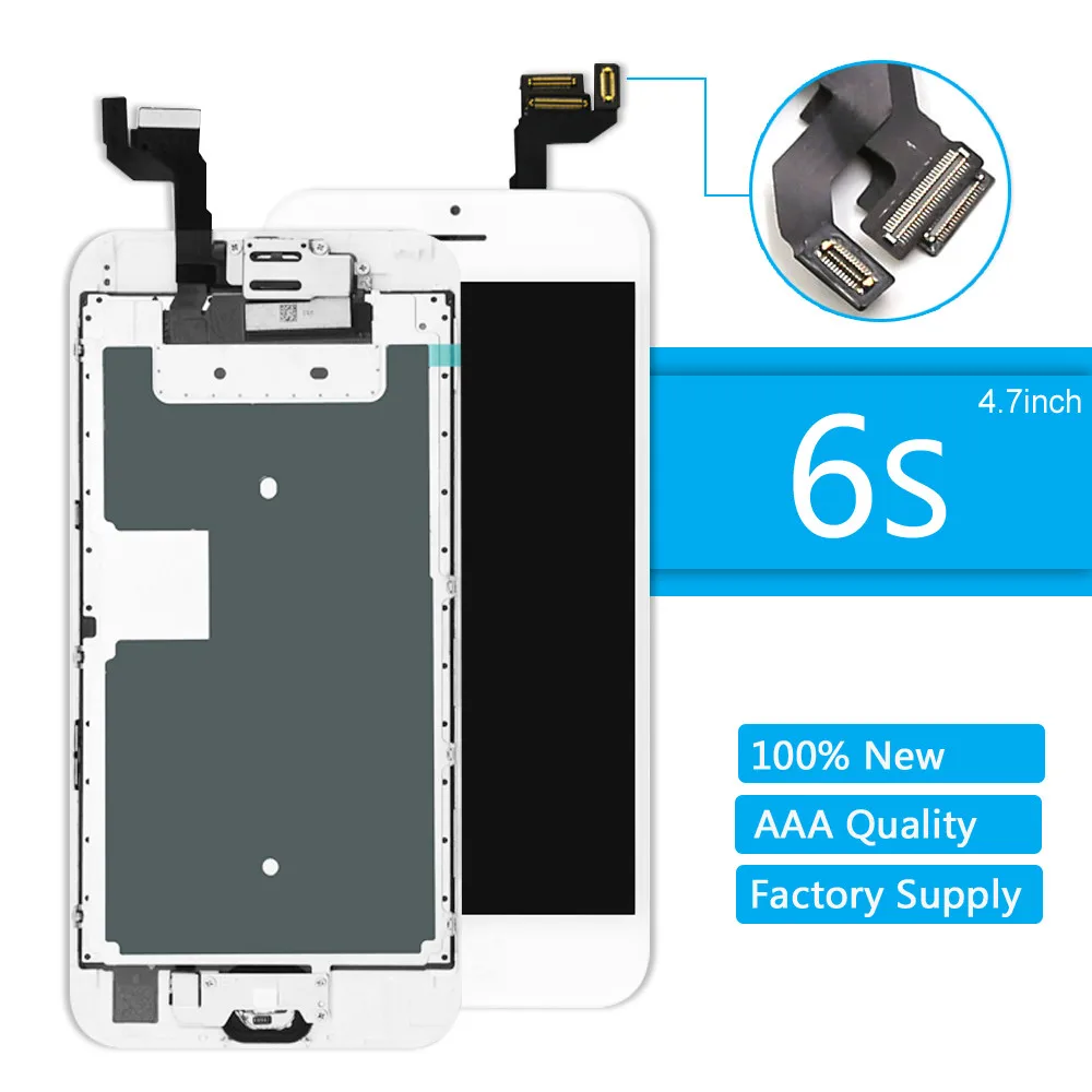Для iPhone 6 S 3D сенсорный экран дигитайзер AAA качество замена дисплей для lcd полная