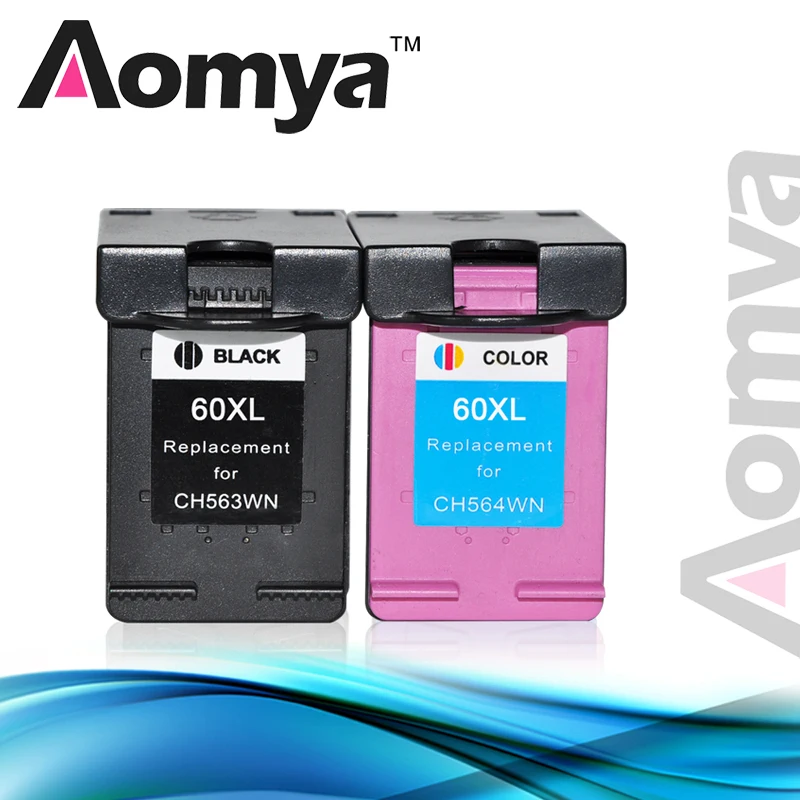 Aliexpress.com : Buy Aomya 60XL Cartridge Compatible For HP 60 60XL Cartridge Deskjet F2480