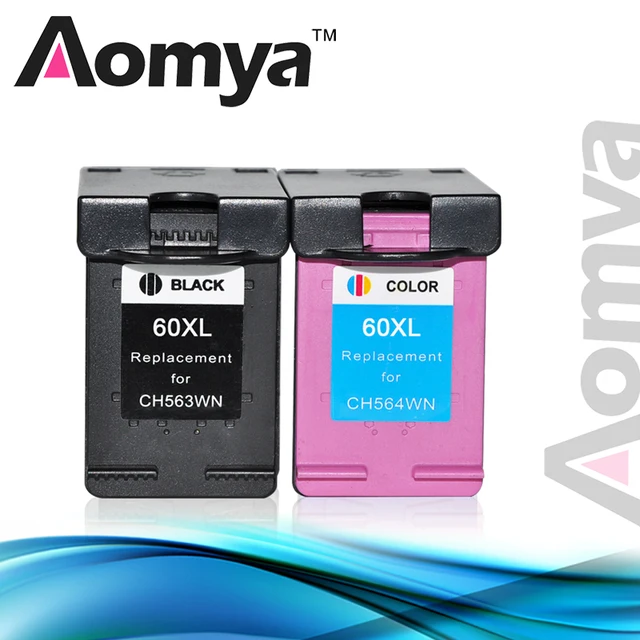 Aliexpress.com : Buy Aomya 60XL Cartridge Compatible For HP 60 60XL Cartridge Deskjet F2480