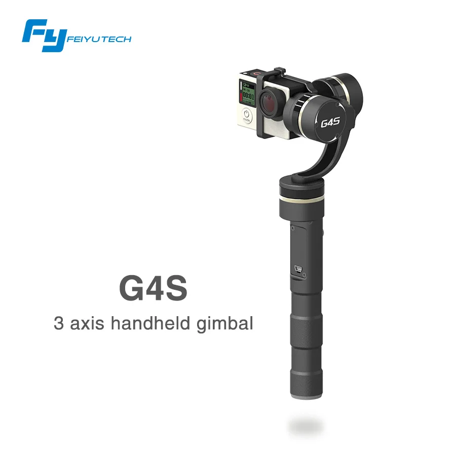 Feiyu G4S 3 Axis Brushless Gimbal Handheld 360 Degrees Coverage with Joystick for GoPro HERO 4 / HERO 3+ / HERO 3