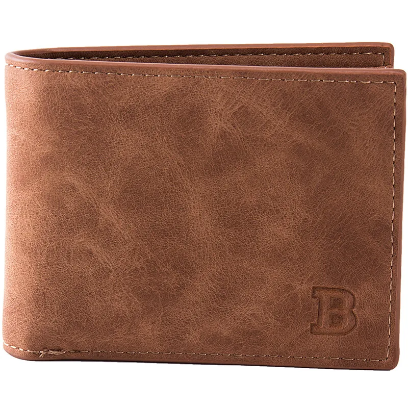  2019 New Men Wallets Small Money Purses Wallets New Design Dollar Price Top Men Thin Wallet With Co - 4000078006777