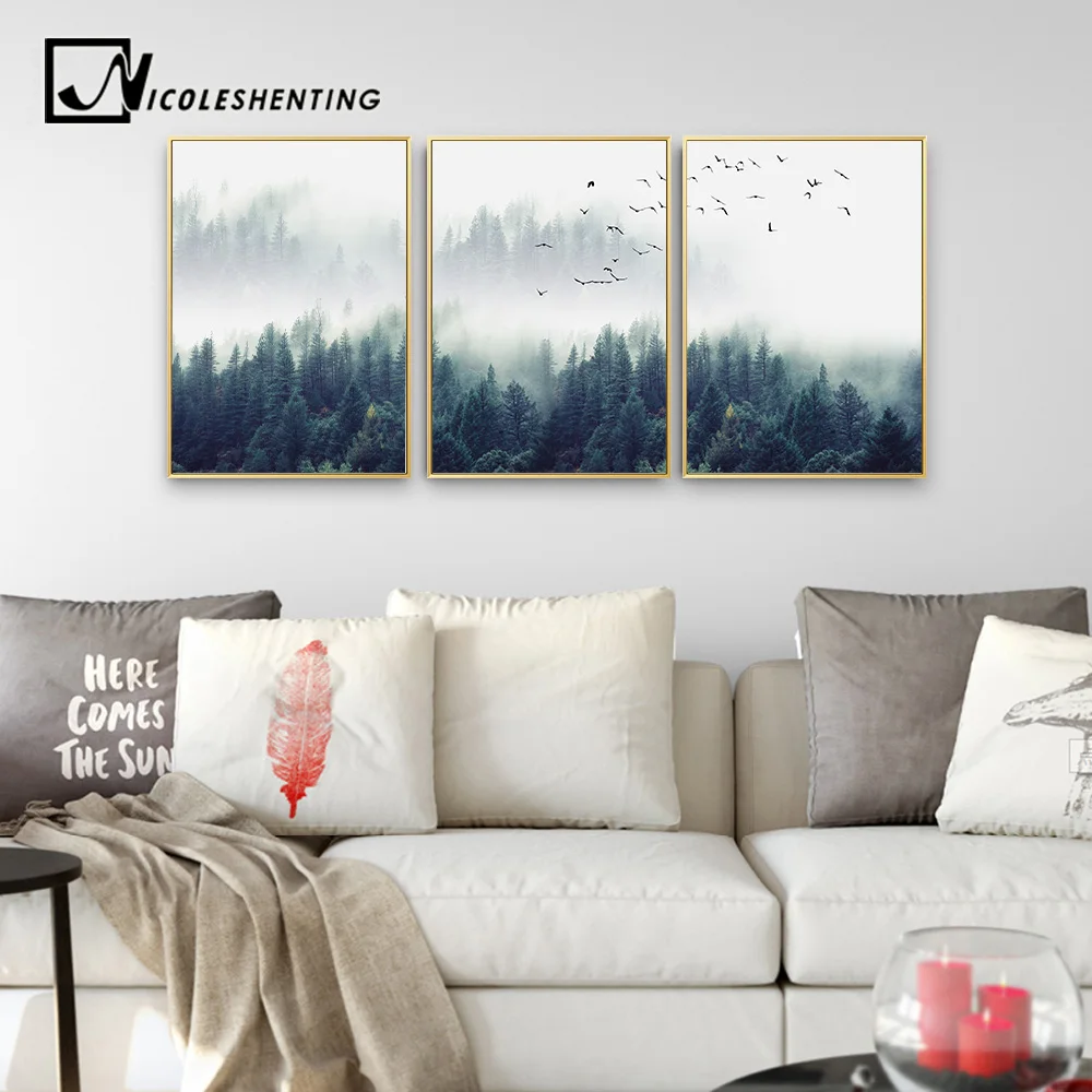 Wall Art Nordic Canvas Painting Modern Kimi Wa Houkago Insomnia