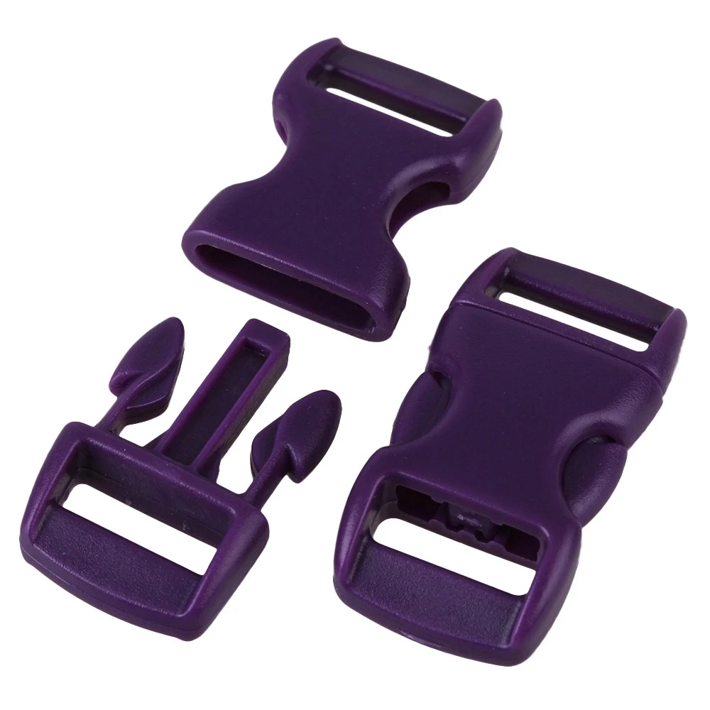 20pcs Replacement Multifunction Plastic Side Release Buckles bing