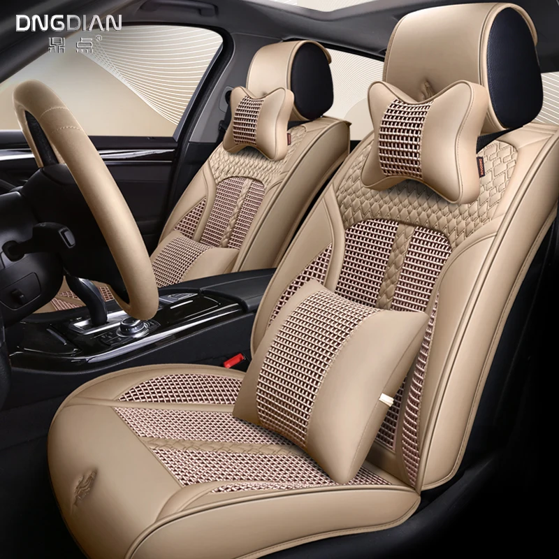 

Car Seat Cover for Hyundai i10 HB20 i20 ix20 Genesis G80 G90 TUCSON IX35 New SantaFe Grandeur Rohens VERACR MATRIX Solaris Creta