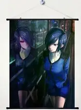 

Anime Poster Tokyo Ghoul Toka Kirishima Cosplay Wall Scroll Printed Painting Home Decor Japanese Cartoon Decoration Poster