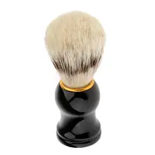 Мягкая щетина Мужская Борода щеточка для бритья Бритва инструмент с удобной ручкой