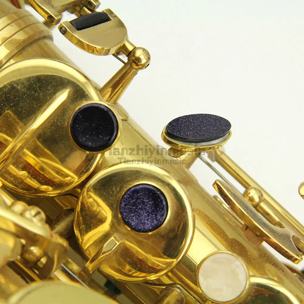 9pcs Saxophone Real Mother of Pearl Key Buttons InlaysParts