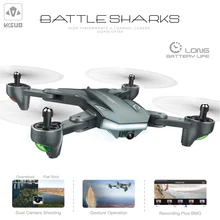 Drone met Camera 4 K/1080P5GPS Wifi FPV Gebaar Fotografie Opvouwbare Quadcopter Hoogte Houden Drone VISUO XS816