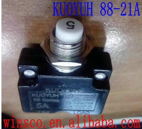 88-21A White button 100% KUOYUH CIRCUIT BREAKER 88 SERIES 21A 20PCS/LOT | Строительство и ремонт