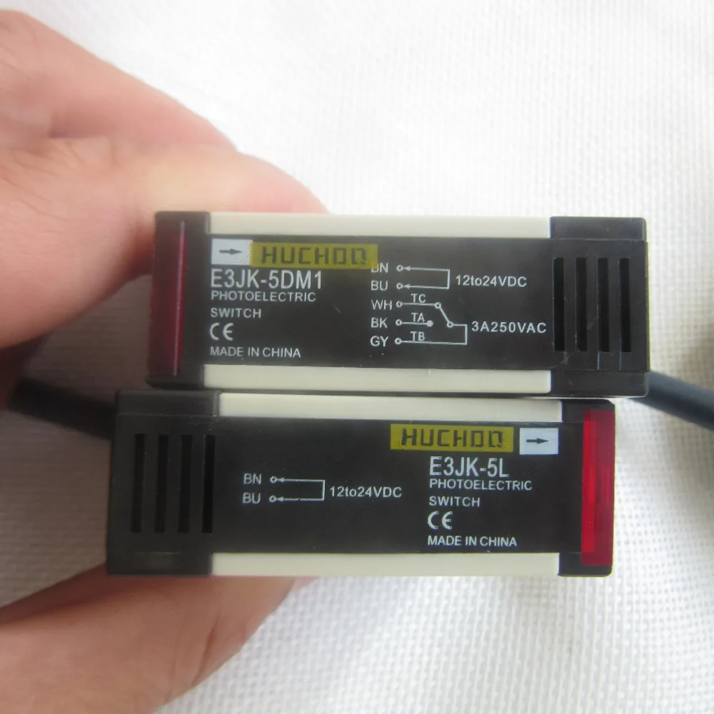 New Omron E3JK-5DM1-5L Photoelectric Switch Sensor 
