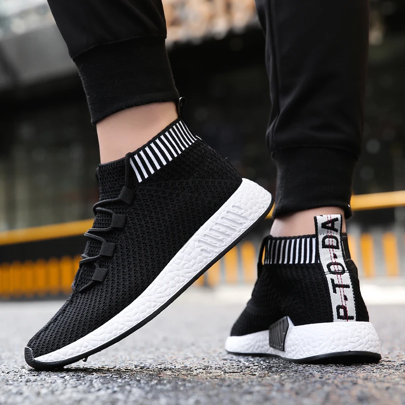 YRRFUOT في الهواء الطلق رياضية الرجال العلامة التجارية ضوء Flyknit لينة أسفل التخميد احذية الجري الدانتيل متابعة عدم الانزلاق الكبار الاتجاه أحذية... YRRFUOT في الهواء الطلق رياضية الرجال العلامة التجارية ضوء Flyknit لينة أسفل التخميد احذية الجري الدانتيل متابعة عدم الانزلاق الكبار الاتجاه أحذية...