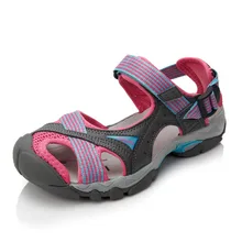 2016 Clorts Sandals for Women PU Breathable Aqua Shoes for Hiking EVA Sport Outdoor Sandals Women