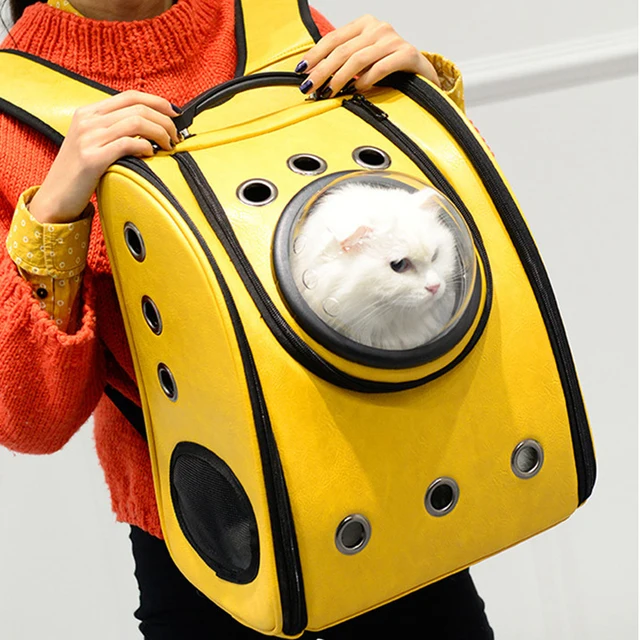 E Cabin Pet Carrier Breathable Cat Backpack Dog E Cabin Pet Carrier Breathable Cat Backpack Dog Outdoor Portable Package Bag