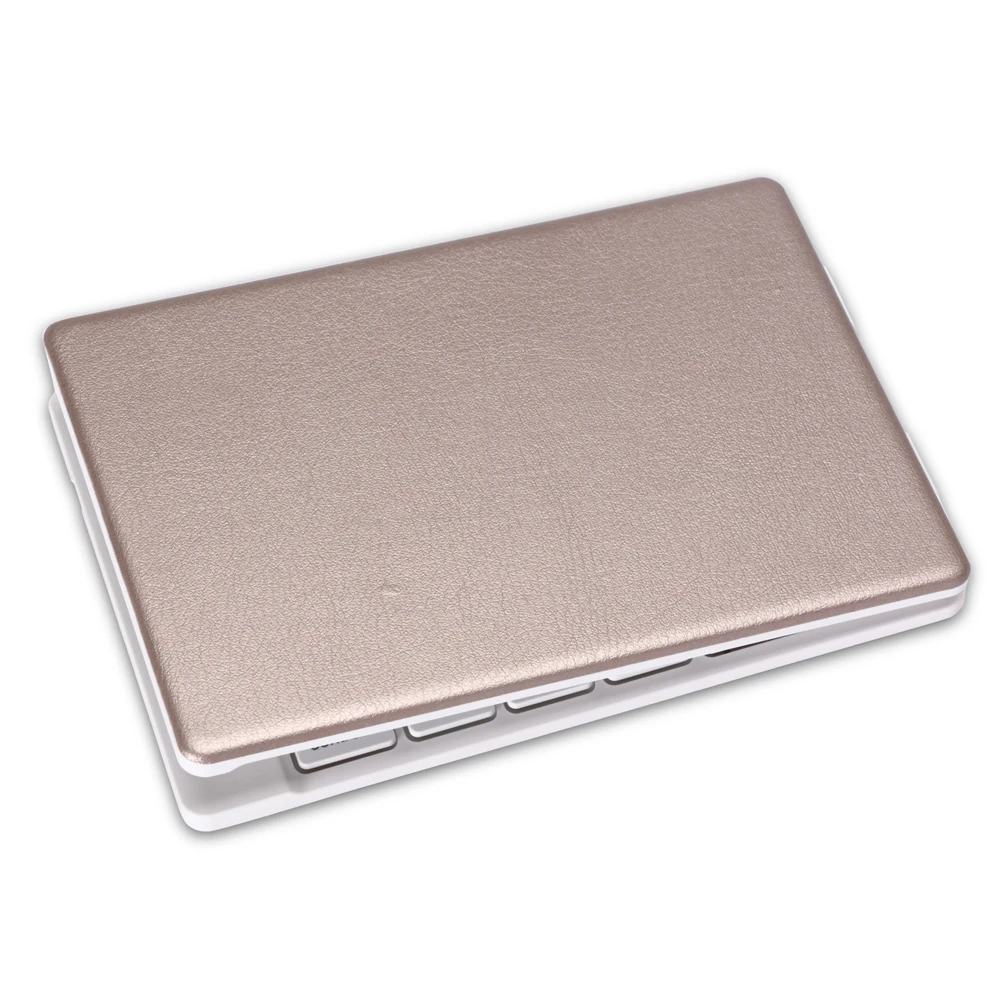 Перезаряжаемые кожаные аксессуары для планшетов Портативная Складная Bluetooth клавиатура беспроводная клавиатура для Android, IOS, Windows iPad Tablet