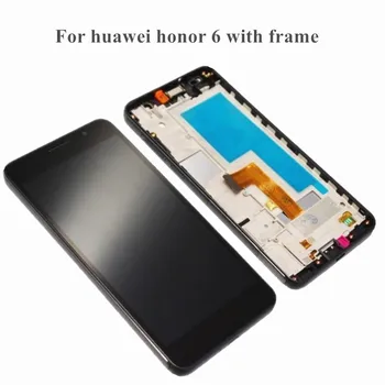 

for Huawei Honor 6 LCD display+touch screen digitizer full frame assembly free tools replacement