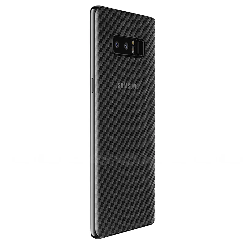 UVR 200 шт Для samsung Galaxy S8 S9 Plus 3D углеродное волокно мягкая задняя пленка для samsung Note 9 8 Note9 Note8 задняя защитная пленка