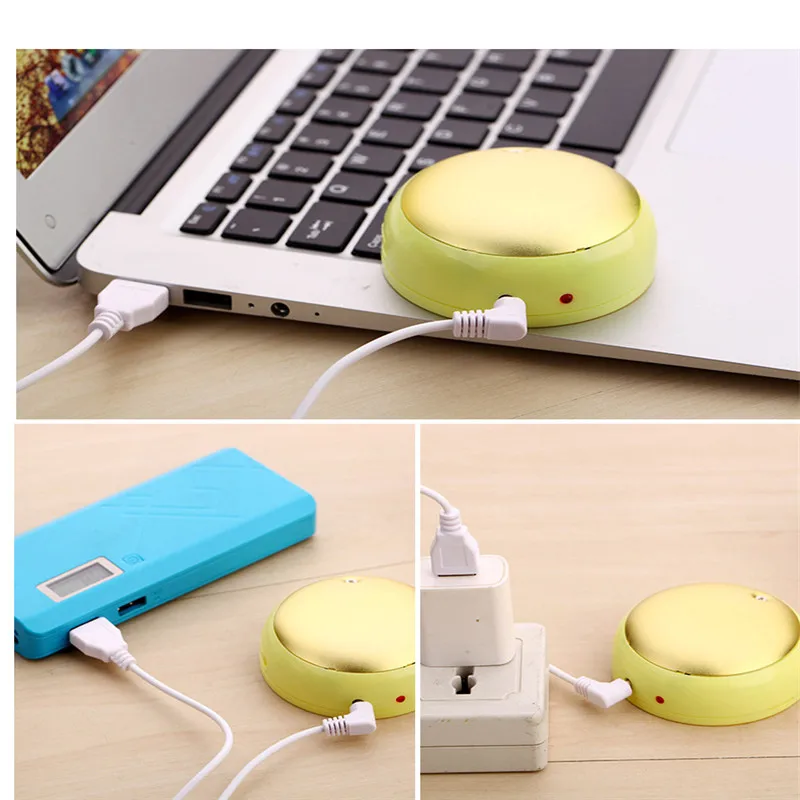 USB грелка для рук Портативный Ручной электрические грелки маленькие фрукты