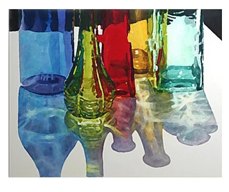 акварель "бабочка". сказочный лес с бабочками. елена базанова акварель. хрупкий цветок. отражение композиция.