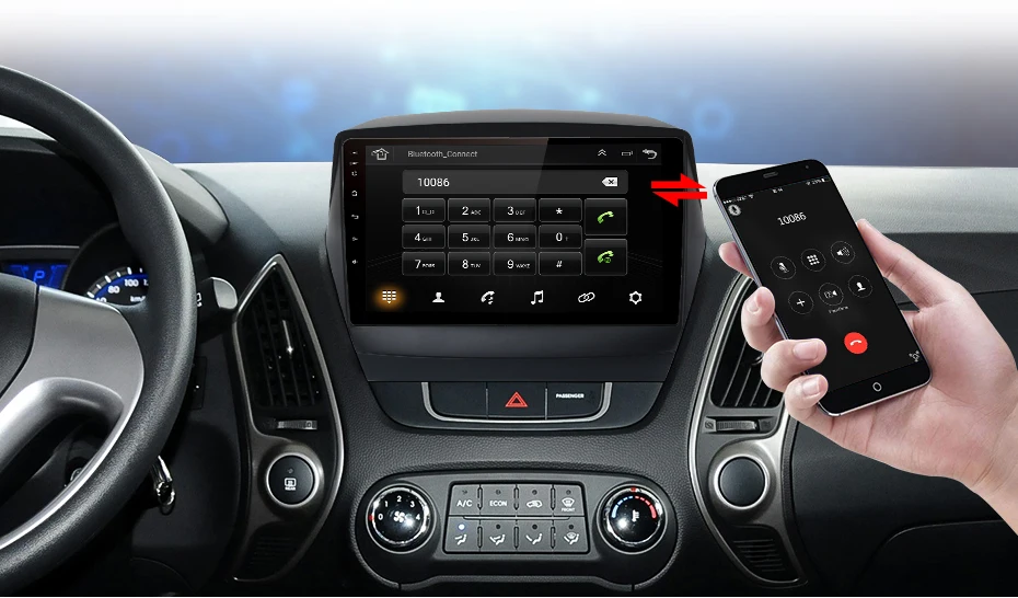 Clearance AWESAFE 2 din Android 8.1 Car Radio Multimedia video player gps navigation For Hyundai IX35 Tucson 2 LM  2011 2012 2013 2014 9