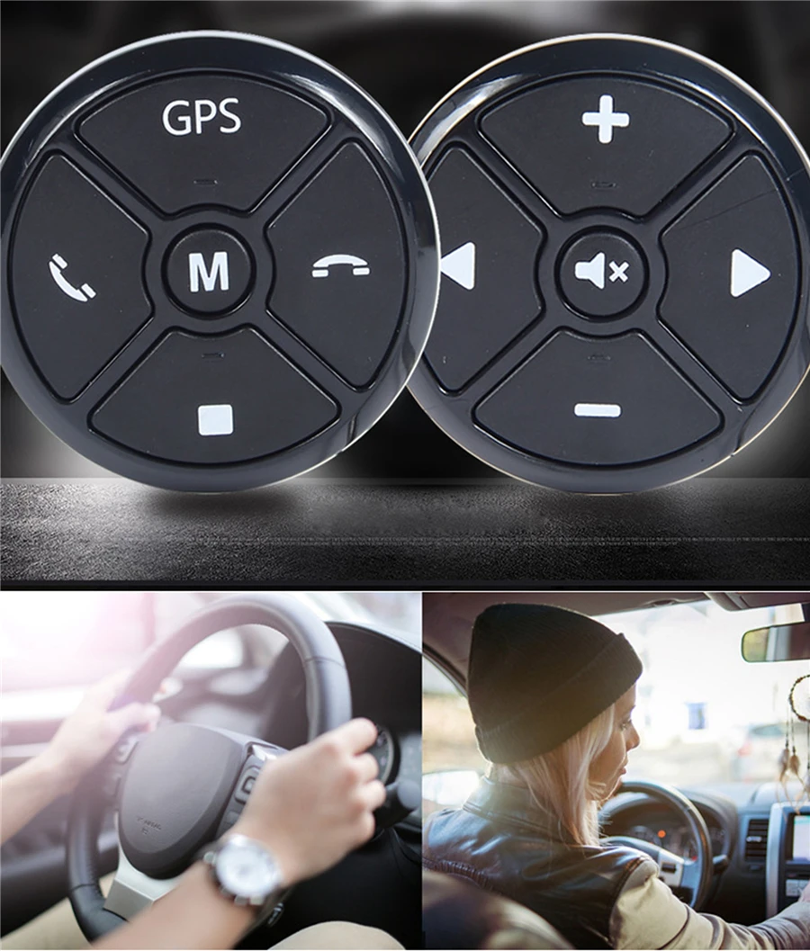  Professionelle Auto Off-Road Smart Lenkrad Controller GPS DVD Wireless Remote Taste