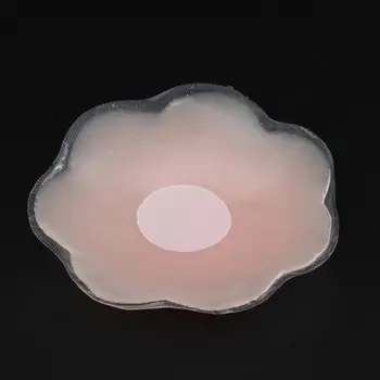 

1Pair Sexy Bra Pad Reusable Self Adhesive Silicone Bra Breast Pad Pasties Petal Chest Stickers Nipple Cover Invisible Intimates