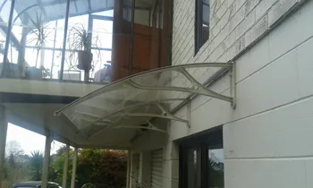 

DS80240,depth 80cm,width 240cm,aluminum bracket with polycarbonate board polycarbonate awning
