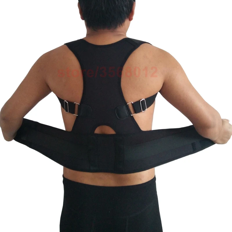 Women Men Neoprene Orthopedic Strap Lumbar Support Belt Straightening
