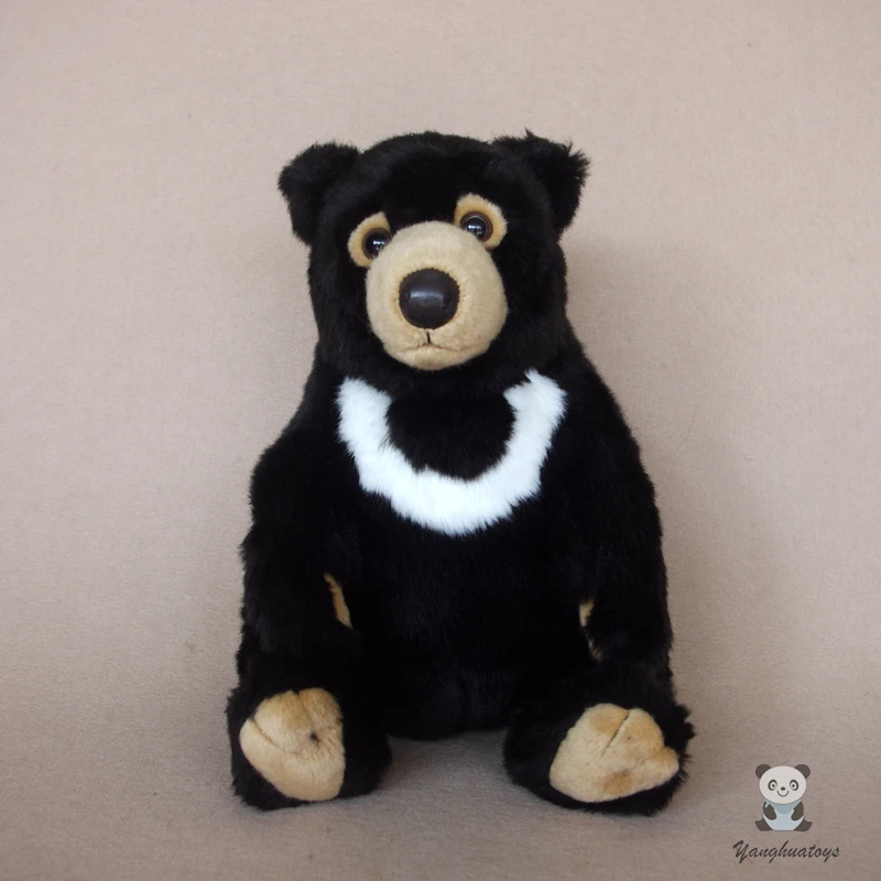 plush black bear