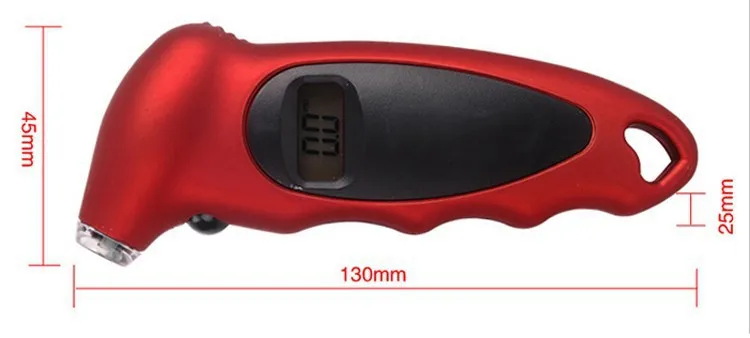 Диагностический инструмент Универсальный Автомобильный цифровой датчик давления в шинах ЖК-дисплей с PSI и барными настройками для велосипедных автомобильных шин