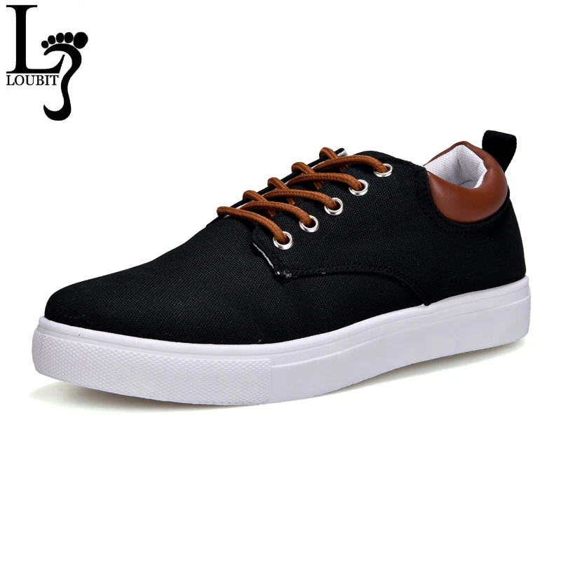 

2019 Men Canvas Shoes New Arrival Autumn Comfortable Casual Shoes Men's Lace-up Fashion Flats Loafers Sneakers for Men Big Size