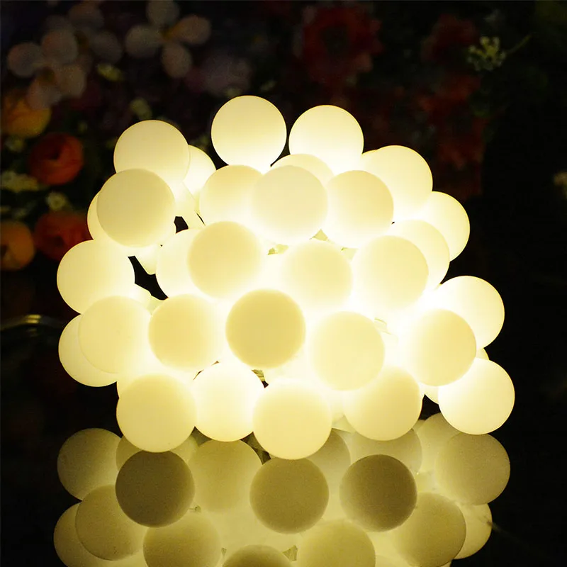

Solar Light String 30LED Small White String Lamp RGB light Outdoor Waterproof Christmas Day Lantern Decoration Light