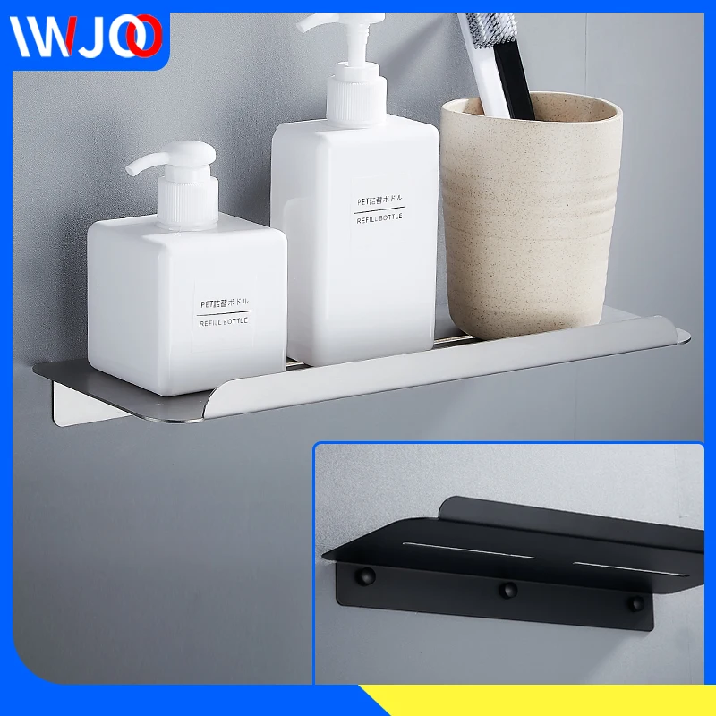Bathroom Shelf Organizer Brushed Stainless Steel Bathroom Shelves Shower Storage Rack Wall Mounted Corner Shampoo Shelf Black Bathroom Shelf Organizer Brushed Stainless Steel Bathroom Shelves Shower Storage Rack Wall Mounted Corner Shampoo Shelf Black