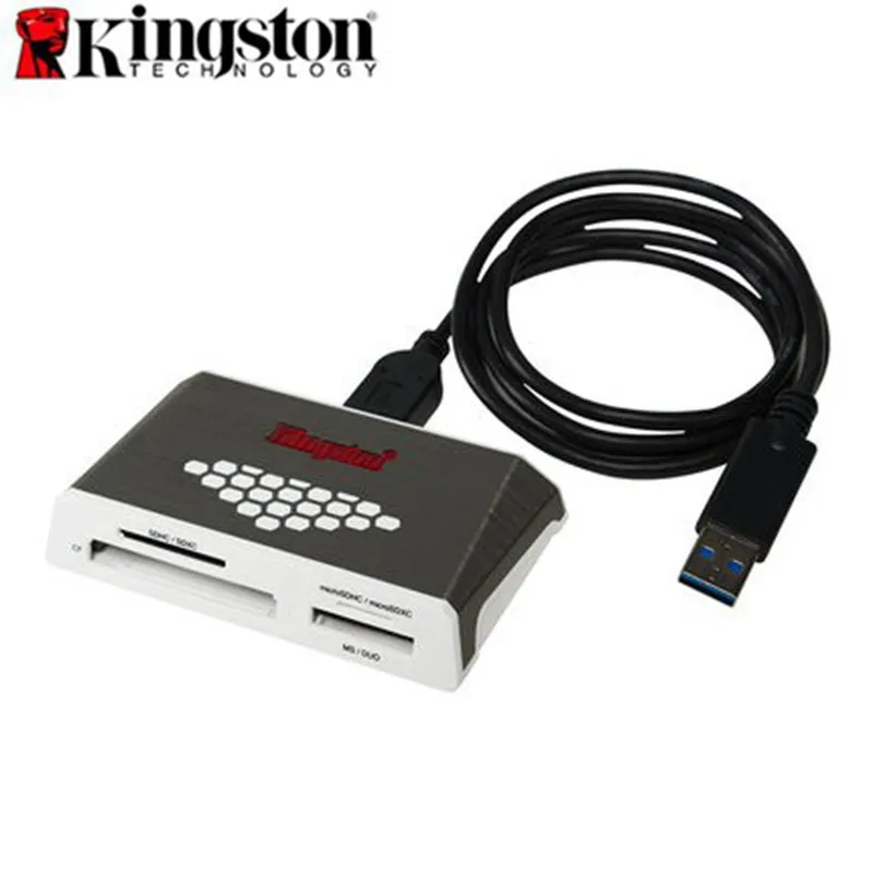 Original Kingston Micro SD Card Reader USB 3.0 All in one External CF TF Microsd Card Reader USB