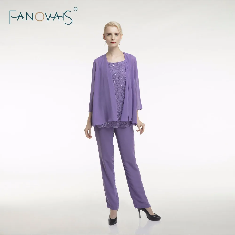 purple pant suits for wedding