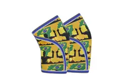 Premium Knee Sleeves for Superior Support & Compression in Strength Training (Brazil 1)