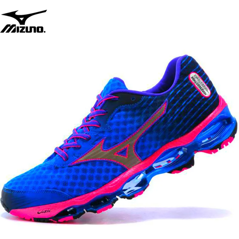 

Original Mizuno Wave Prophecy 4 Women Sneakers Breathable Mesh Sport Shoes Blue Stable Weight lifting Shoes Size 36-41