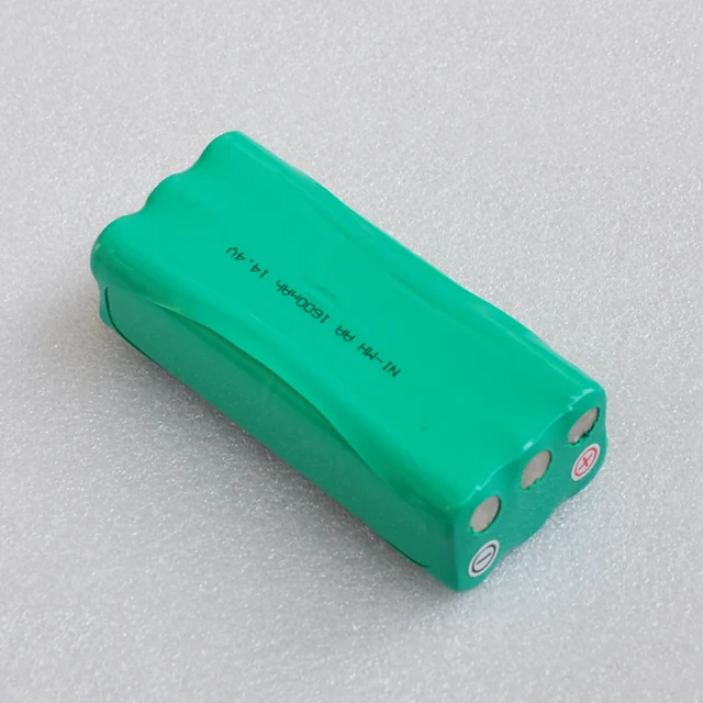 14.4V Ni MH AA battery Pack 1600MAH rechargeable cell Vacuum Cleaner