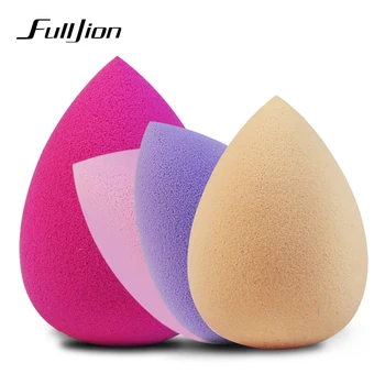 

Fulljion Soft Water Drop Shape Makeup Cosmetic Puff Face Care Powder Smooth Beauty Foundation Sponge Clean Makeup Tool Accessory