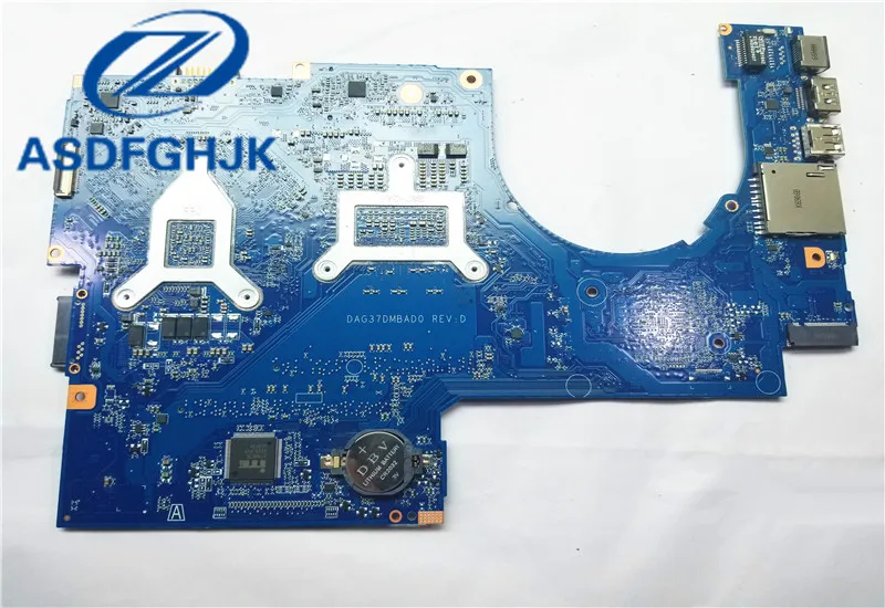 wonderful Laptop motherboard DAG37DMBAD0 G37D for HP for PAVILION 17-AB 17-W series motherboard 915550-601 wi