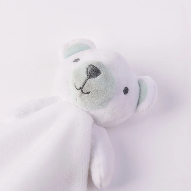 Cute Baby Rattle Bunny Soothing Towel Baby Plush Toy Infant Very Soft Security Blanket Friend Educational Plush Rabbit Doll Toys