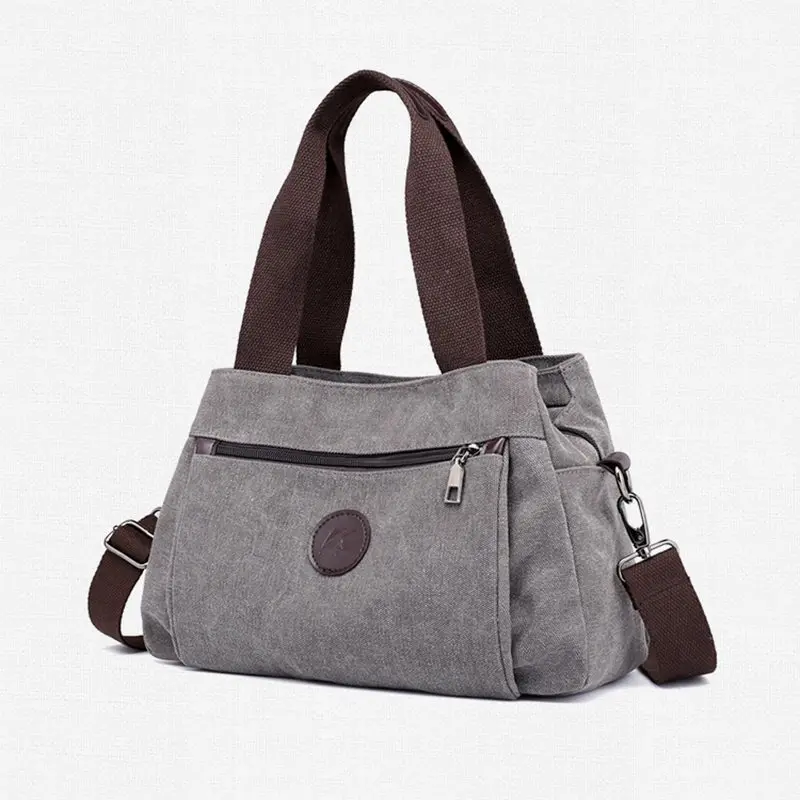 borgogna Delle Donna F Hobos Spalla Borsoni Il Signore Femminile Bolsas grigio Solido Donne A Dell'annata Tela 411 blu cachi Di Sacchetto Crossbody Nero Del Pacchetto Singolo Borse ppxrF