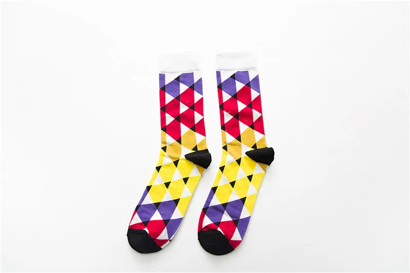 Мужские носки в стиле хип-хоп с мультяшным созвездием, забавные уличные счастливые мужские носки, Harajuku Divertidos, скейтборд, Chaussette Homme - Цвет: 2