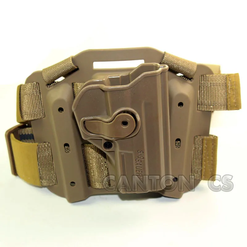 Tactical Hunting Drop Leg Thigh Holster Sig Sauer Pro SP2022 SP2009 Holsters Military Airsoft